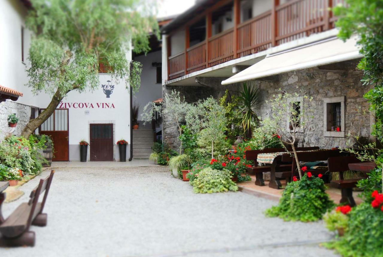 Apartmaji Pri Zivcovih Dutovlje Bagian luar foto